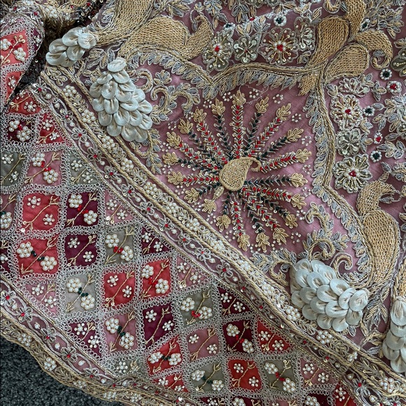 WOW! 😍 BEAUTIFUL Indian BRIDAL lengha!! 💕🥰 - Picture 3 of 12